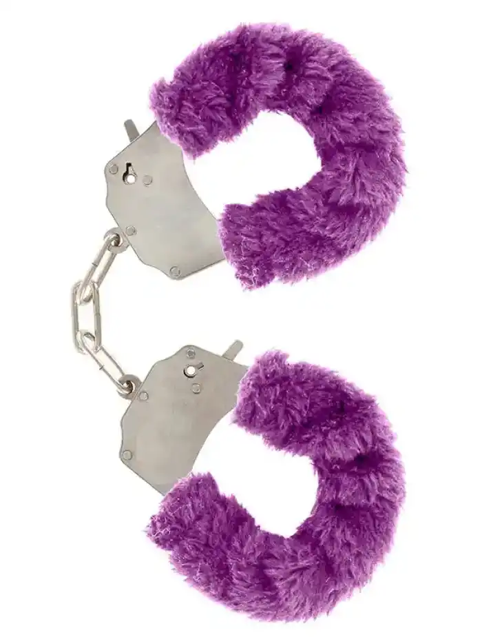 #704601 - NOXXX Metal Kelepçe Mor Peluşlu