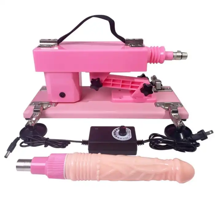 #BDM9059 - Otomatik Gidip Gelmeli Seks Makinesi Pembe