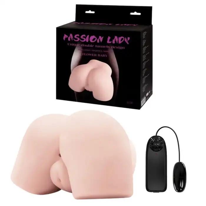 #BDM9175 - Passion Lady Titreşimli Bayan Kalça Vajina Anüs Mastürbatör