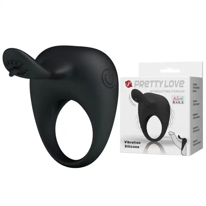 #B1180 - PL Titreşimli Penis Halkası Bayan Vibratörü