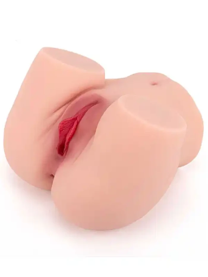 #LJ3149 - Anal Vajinal Çift Girişli Kadın Mastürbatör Kalça 3.3 kg