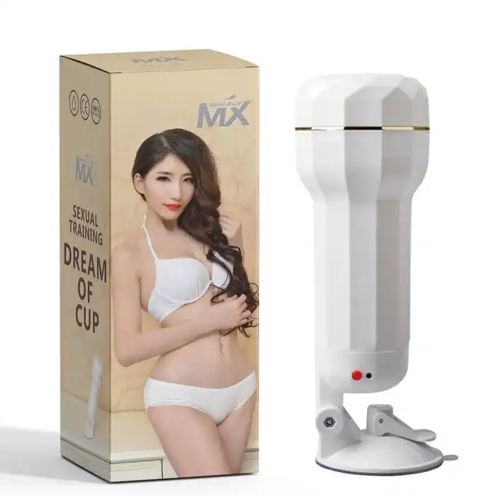 #BDM1808 - Titreşimli Realistik Suni Vajina Erkek Mastürbatör - Mx