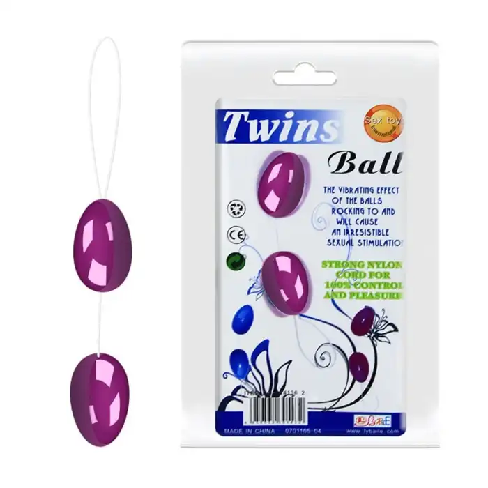 #B1098 - Twins Ball İkiz Zevk Topları