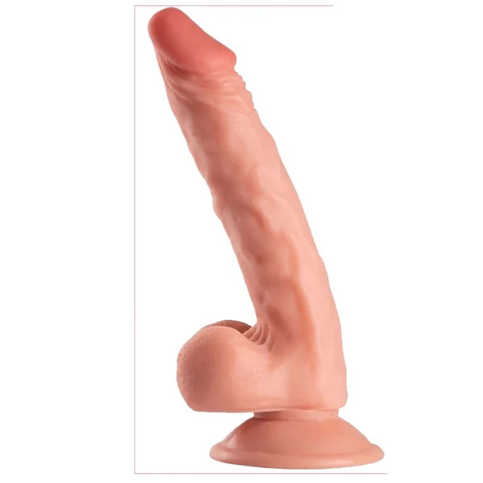#XM209 - 21 Cm Ten Rengi Gerçekçi Dildo Penis