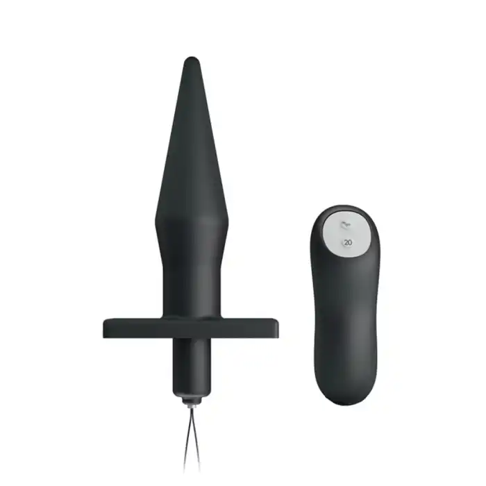 #BDM1237 - Uzaktan Kumandalı 20 Titreşim Modlu Vibratör Anal Plug