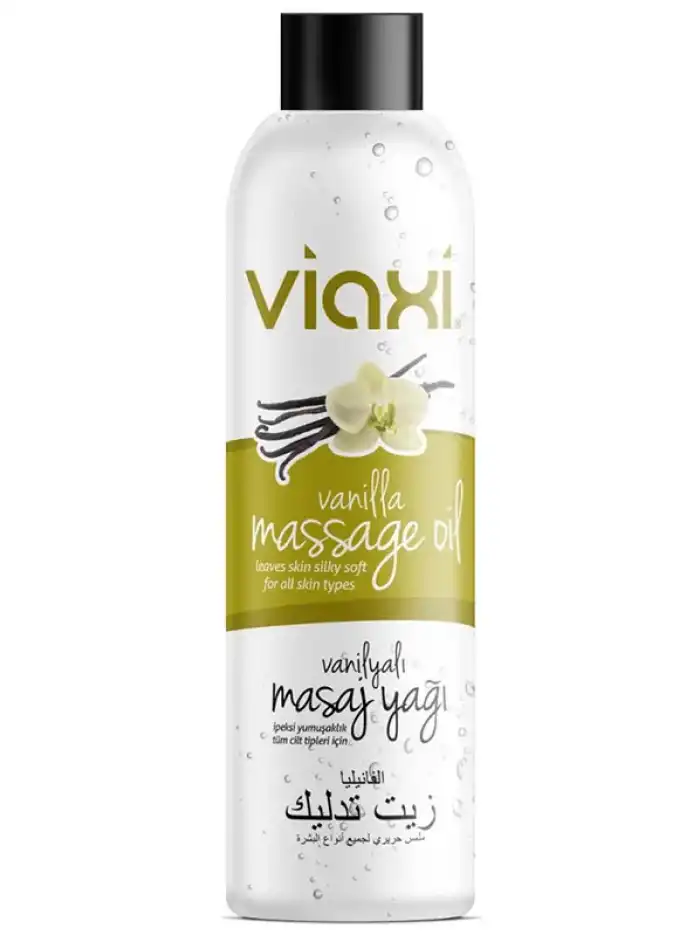 #KY0153 - Viaxi Vanilya Aromalı Kayganlaştırıcı Masaj Yağı 177 ml
