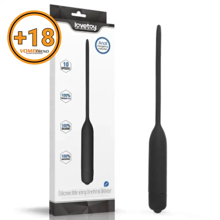 #LV2610 - 10 Titreşimli Silikon Üretral Dilatör