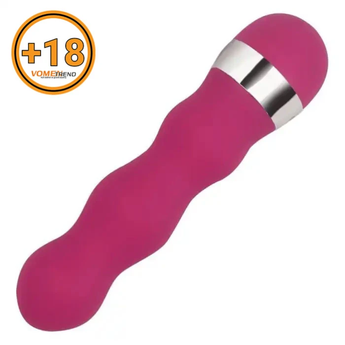 #BDM066 - 10,9 cm Boğumlu Güçlü Titreşimli Aşk Vibratörü