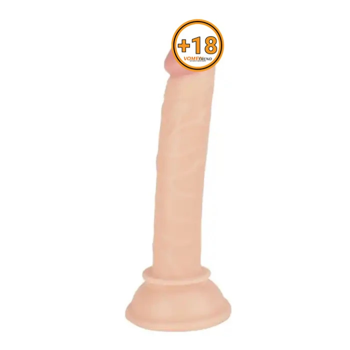 #PX081 - 13 cm Testissiz Vantuzlu Realistik Penis Anal Vajinal Dildo