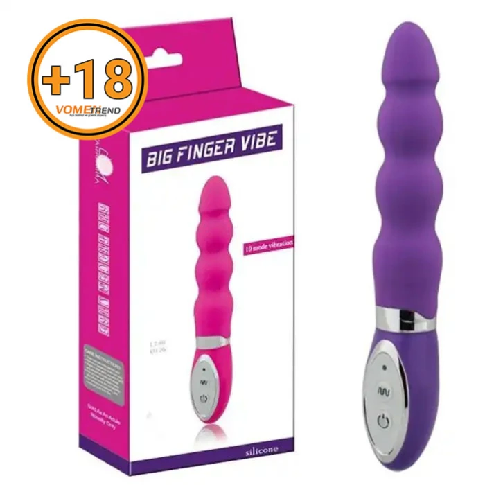 #87003 - 18 cm Yumuşak Dokunuşlu 10 Titreşim Fonksiyonlu Teknolojik Vibratör