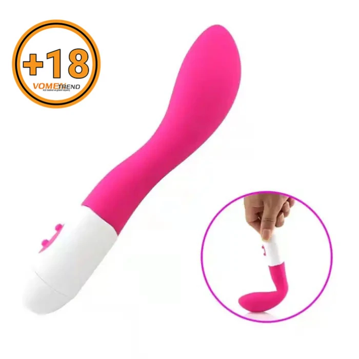 #BDM022 - 18,5 cm Güçlü Titreşimli Özel Kıvrımlı Teknolojik Vibratör