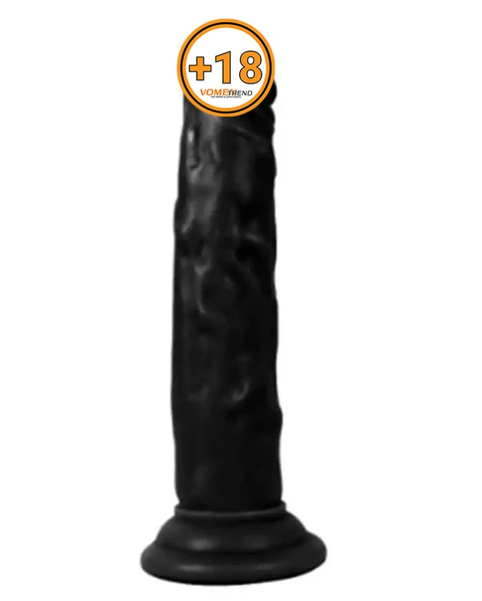 #BDM10031 - 18,5 cm Realistik Testissiz Zenci Dildo