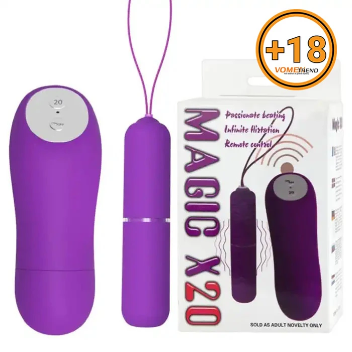 #BDM1413 - 20 Fonksiyonlu Uzaktan Kumandalı G-Spot Vibratör