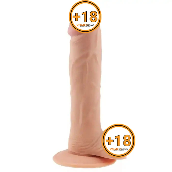 #LV1086 - 22 cm Gerçekçi Çift Katmanlı Silikon Penis