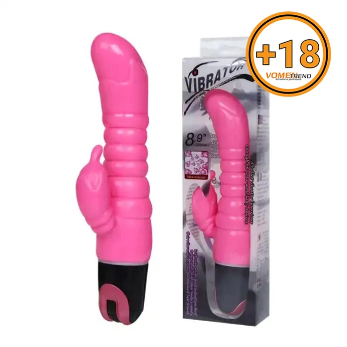 #B1054 - 23 cm G-Spot Jel Dokuya Sahip Titreşimli Vibratör