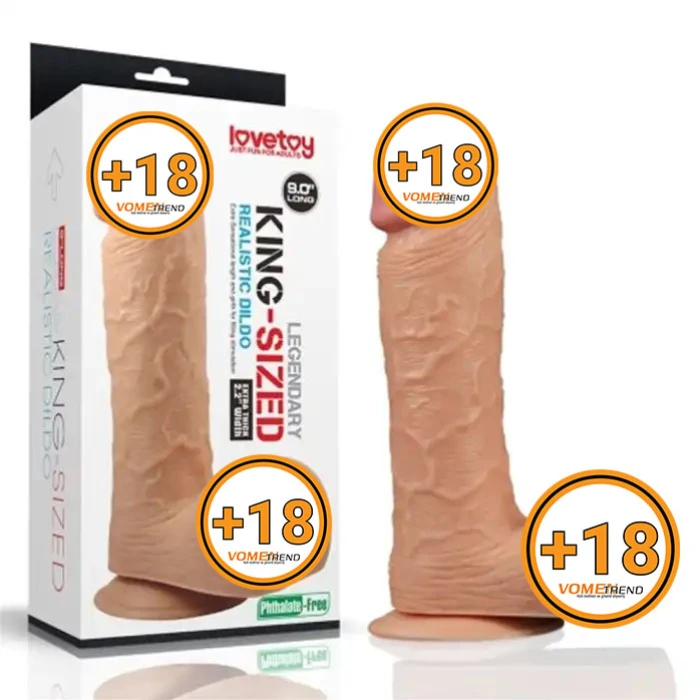 #LV2206 - 24,5 cm Gerçekçi Kalın Dildo Penis