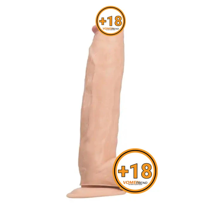 #PX048 - 31 cm Vantuzlu Realistik Penis Anal Vajinal Dildo