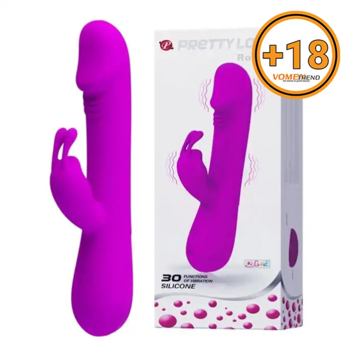 #BDM1427 - 30 Fonksiyonlu Teknolojik Klitoris Uyarıcılı Tavşan Vibratör Penis
