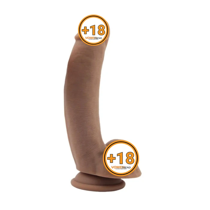 #BDM1802 - 20,5 cm Gerçekçi Melez Dildo Penis
