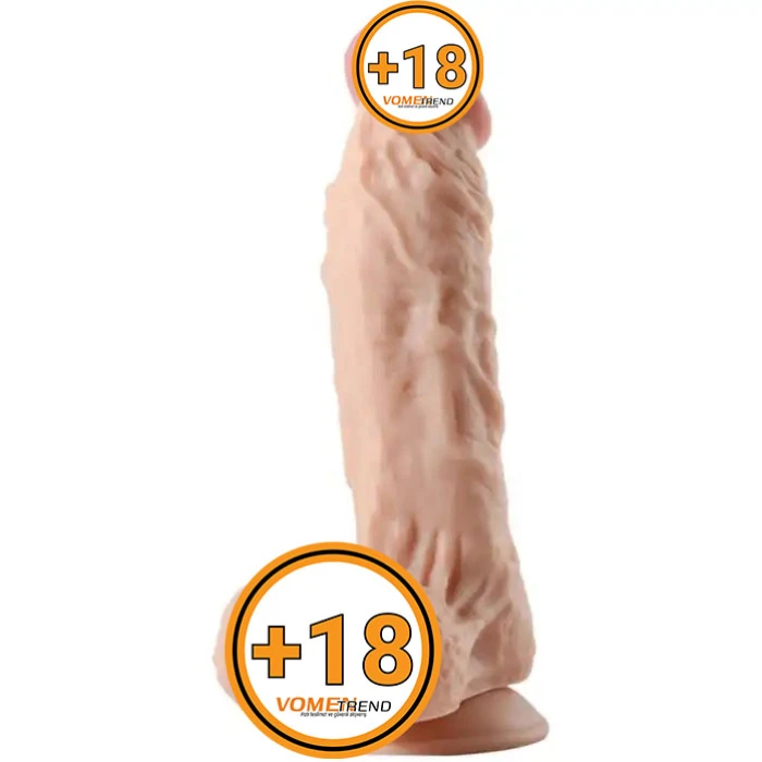#BDM1047 - 32,5 cm Realistik Büyük Boy Kalın Dildo Penis