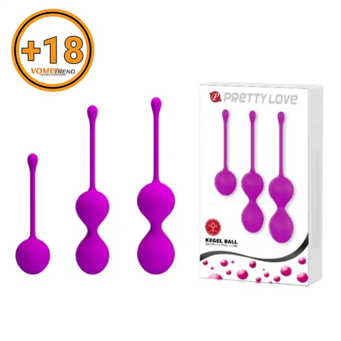 #BDM4505 - 3lü Kegel Vajinal Masaj Zevk Topları