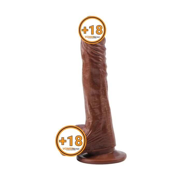#BDM1805 - 21,5 cm Gerçekçi Melez Dildo Penis