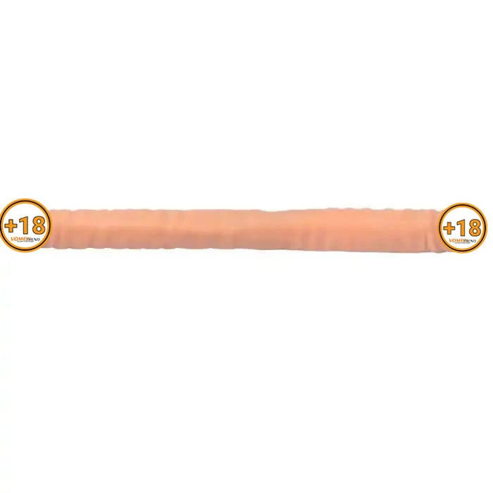 #PS146 - 46 cm Çift Taraflı Realistik Dildo Anal Vajinal Penis