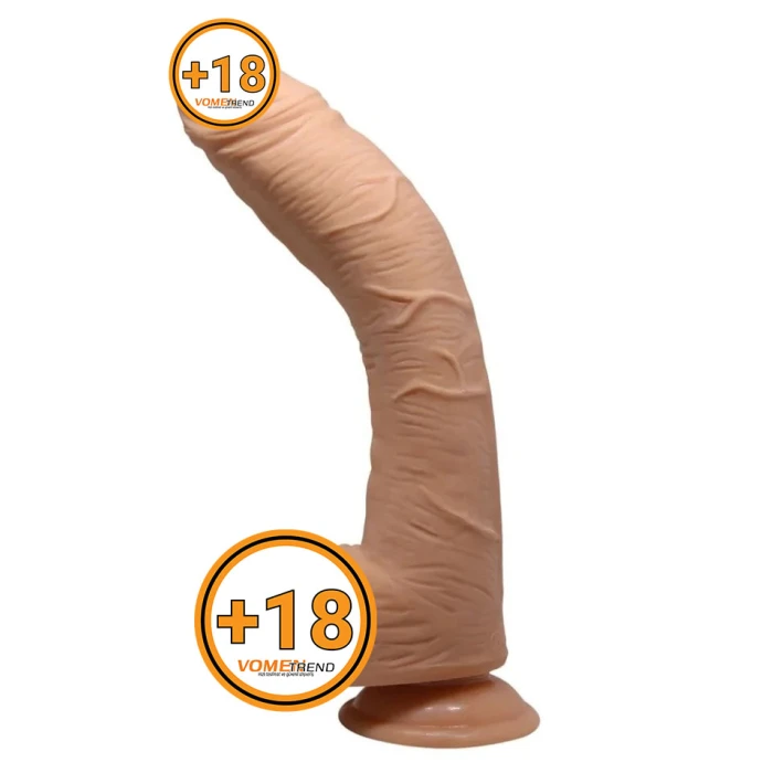 #BDM8039 - 28 cm Gerçekçi Kalın Dildo Penis