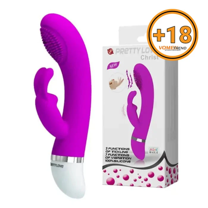 #BDM1432 - 7 Fonksiyonlu Klitoris G-Spot Uyarıcılı Teknolojik Vibratör