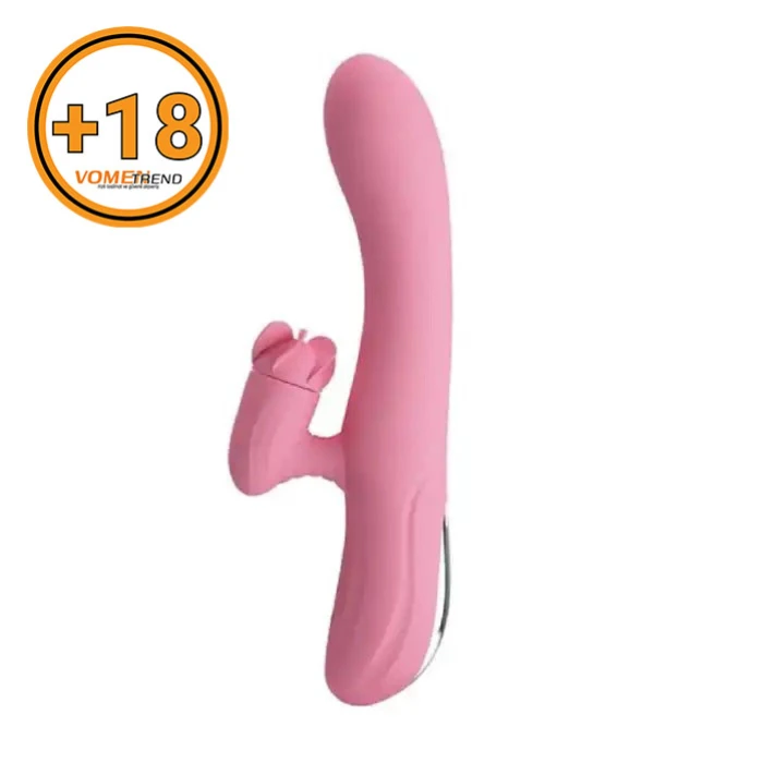 #BDM6700 - USB Şarjlı 7 Fonksiyonlu Titreşimli 4 Fonksiyonlu Klitoris Dil Uyarıcı
