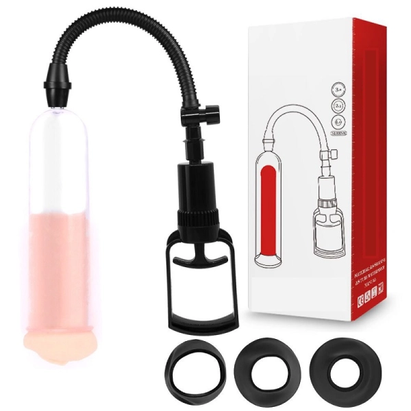 #XM626 - Vajinal Başlıklı Tetikli Penis Pompası