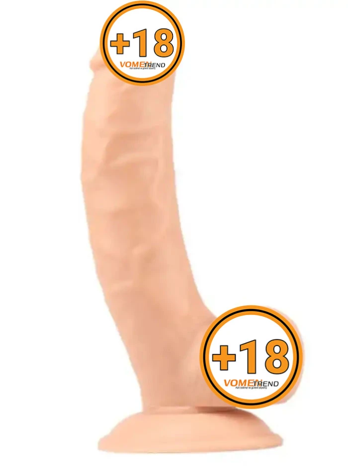 #PX087 - 21 cm Ten Dokusunda Gerçekçi Kalın Dildo Penis