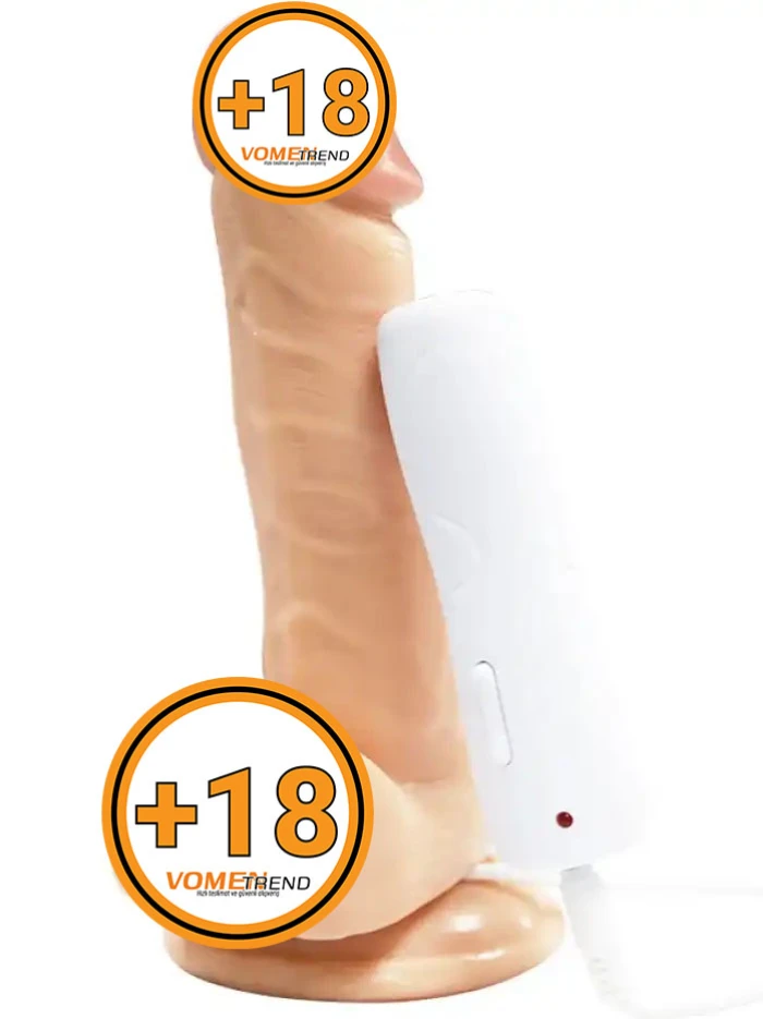 #PX230V - 20 cm Kumandalı Gerçekçi Titreşimli Penis Vibratör