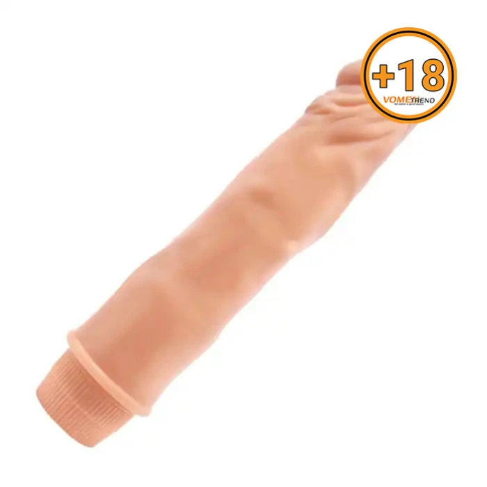 #BDM1050 - 21,5 cm Güçlü Titreşimli Realistik Vibratör Gerçekci Penis Dildo