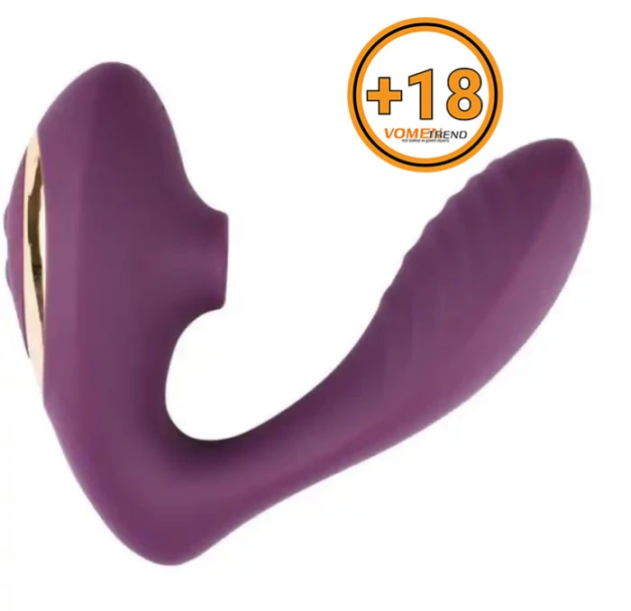 #BDM817 - Şarjlı 10 fonksiyonlu Klitoris G-Spot Uyarıcılı Hava Basınçlı Vibratör