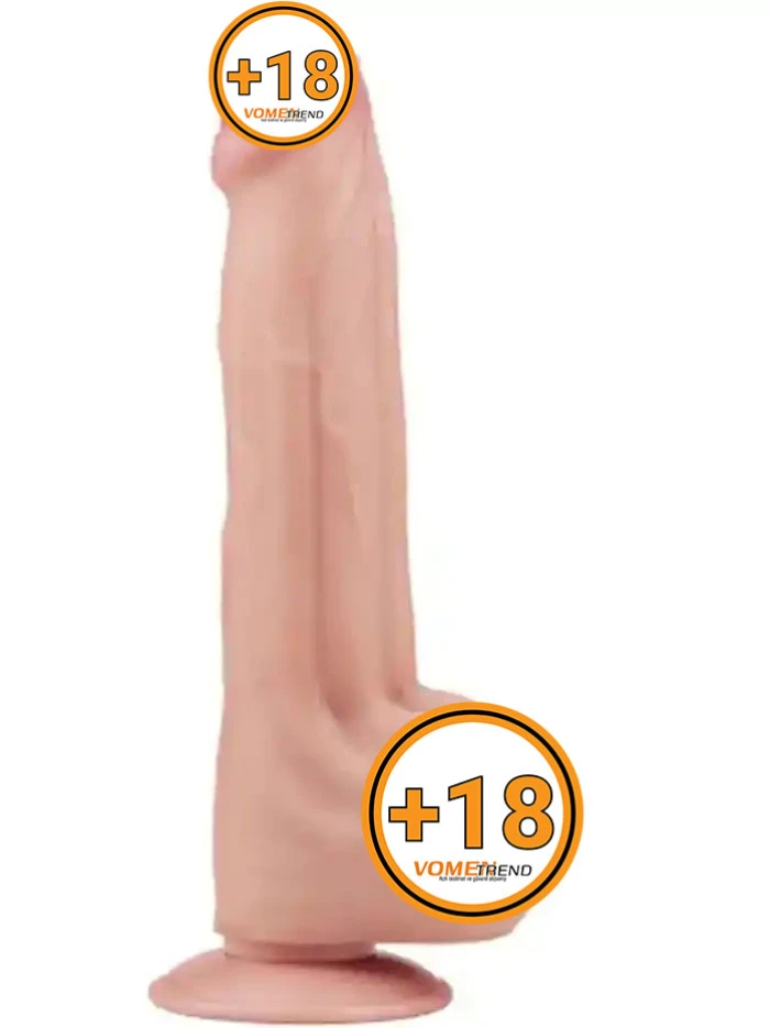 #LV317051-1 - 29 cm Çift Katmanlı Kalın Dildo Penis