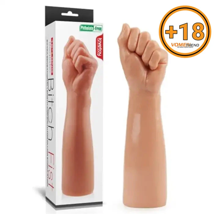#LV2211-1 - 31 cm Yumruk Şeklinde Gerkçekçi Dildo