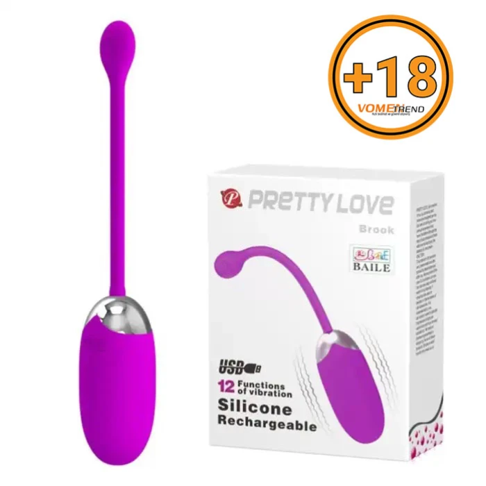 #BDM4525 - Pretty Love 12 Fonksiyonlu Masaj Vibratörü Zevk Yumurtası