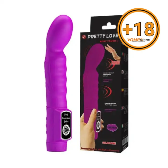 #B1133 - Çift Nokta Dokunma Sensörlü Güçlü Titreşimli Teknolojik Vibratör