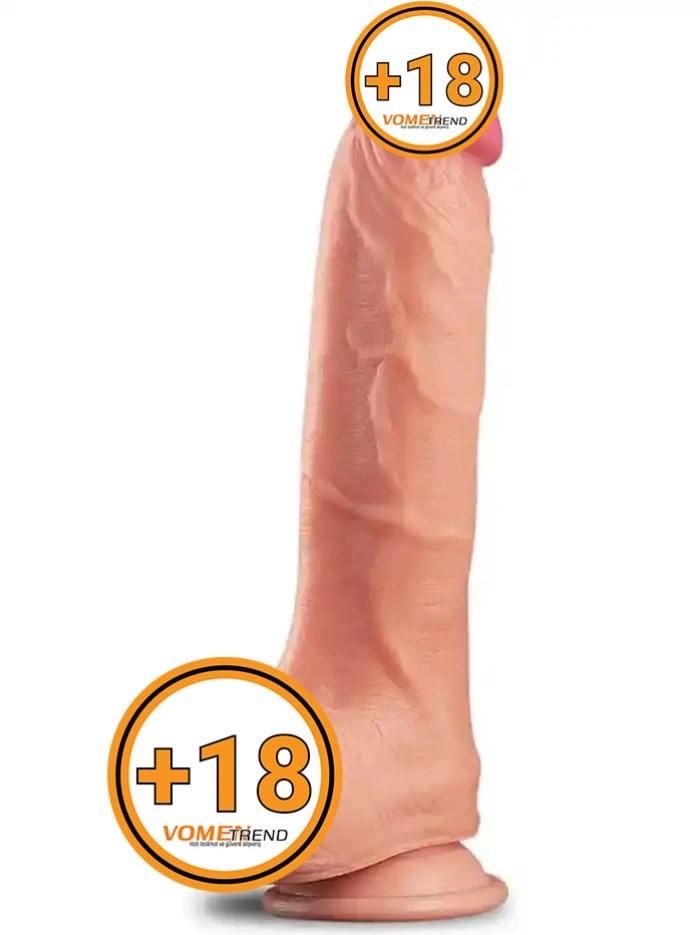 #GL2475 - 25 cm Gerçekçi Çift Katmanlı Dildo Penis