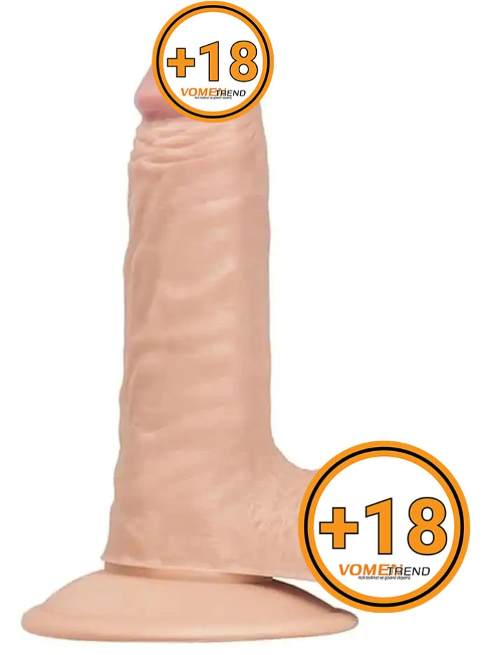 #PX034 - 15 cm Gerçekçi Dokulu Realistik Dildo Penis