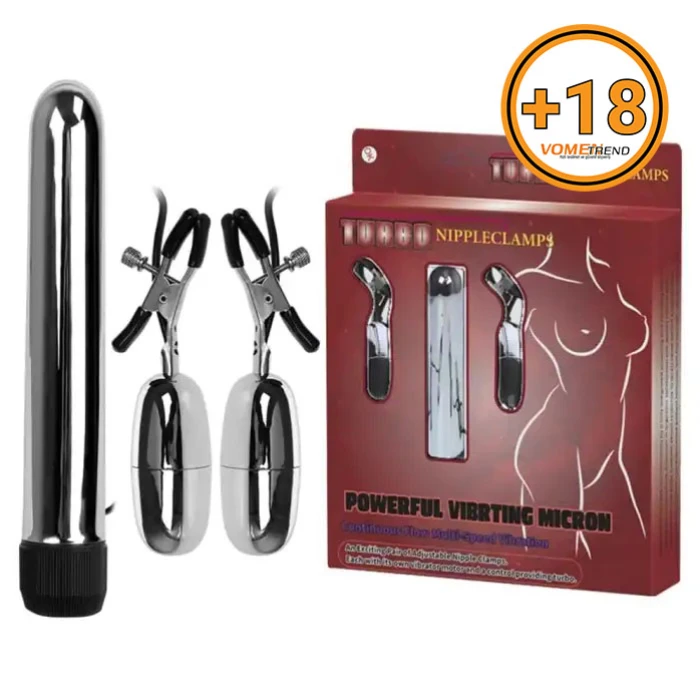 #BDM1046 - Titreşim Mandallı Göğüs Uyarıcı Vibratör