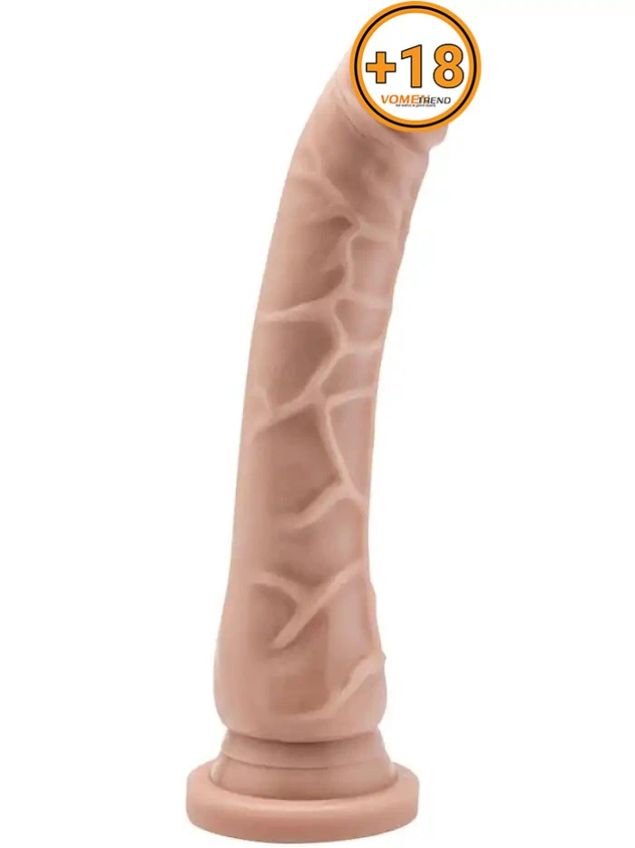 #3000013525 - 20 cm Gerçekçi Damarlı Testissiz Dildo Penis