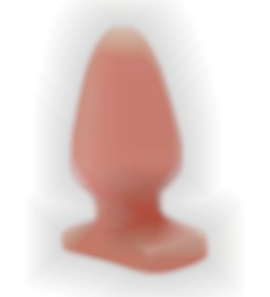 #XM230 - 12 cm Büyük Boy Ten Rengi Silikon Anal Plug