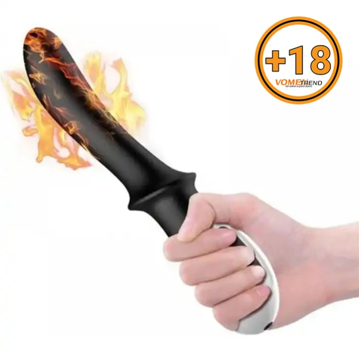 #BDM1543 - USB Şarjlı 10 Fonksiyonlu Isıtmalı Vajinal Anal Teknolojik Vibratör