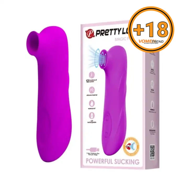 #BDM1452 - USB Şarjlı 12 Emme Fonksiyonlu Teknolojik Vibratör