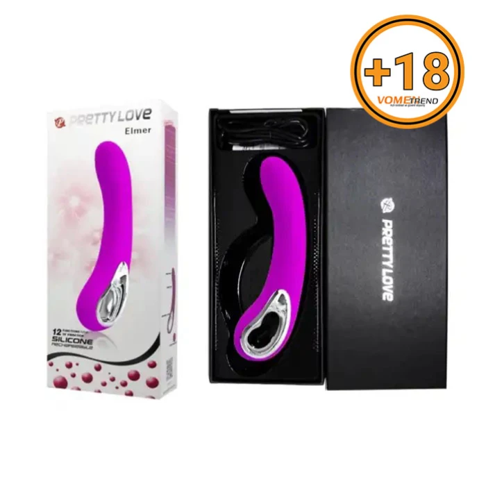 #B1203 - USB Şarjlı 12 Fonksiyonlu Teknolojik Dildo Vibratör