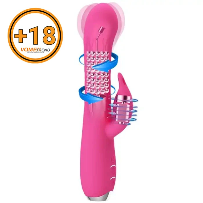 #BDM1268 - USB Şarjlı Teknolojik G-Spot Vibratör - 12 Titreşim 3 Rotasyon Modu