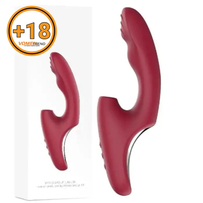 #BDM1535 - USB Şarjlı 7 Emme ve Titreşim Uyarım Fonksiyonlu Isıtmalı Vibratör