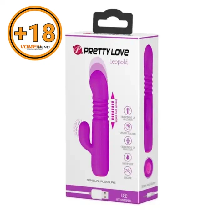 #BDM1265 - Usb Şarjlı İleri Geri Hareketli Teknolojik Vibratör